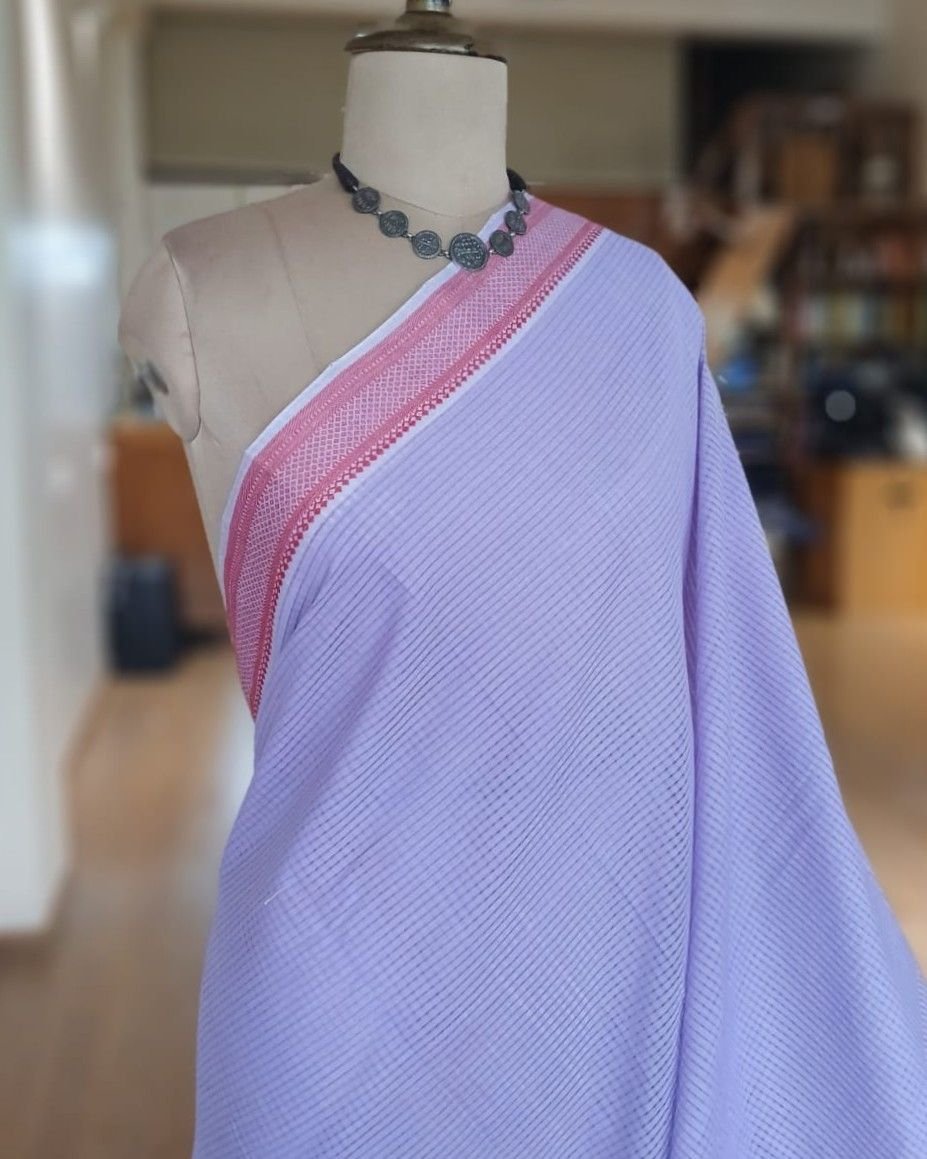 Mangalagiri Handweave Cotton Saree - (MHCS0013) - Image 3