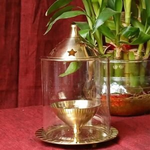 Akhand Jyot Diya from Kutch - Small -(AJDK0001)