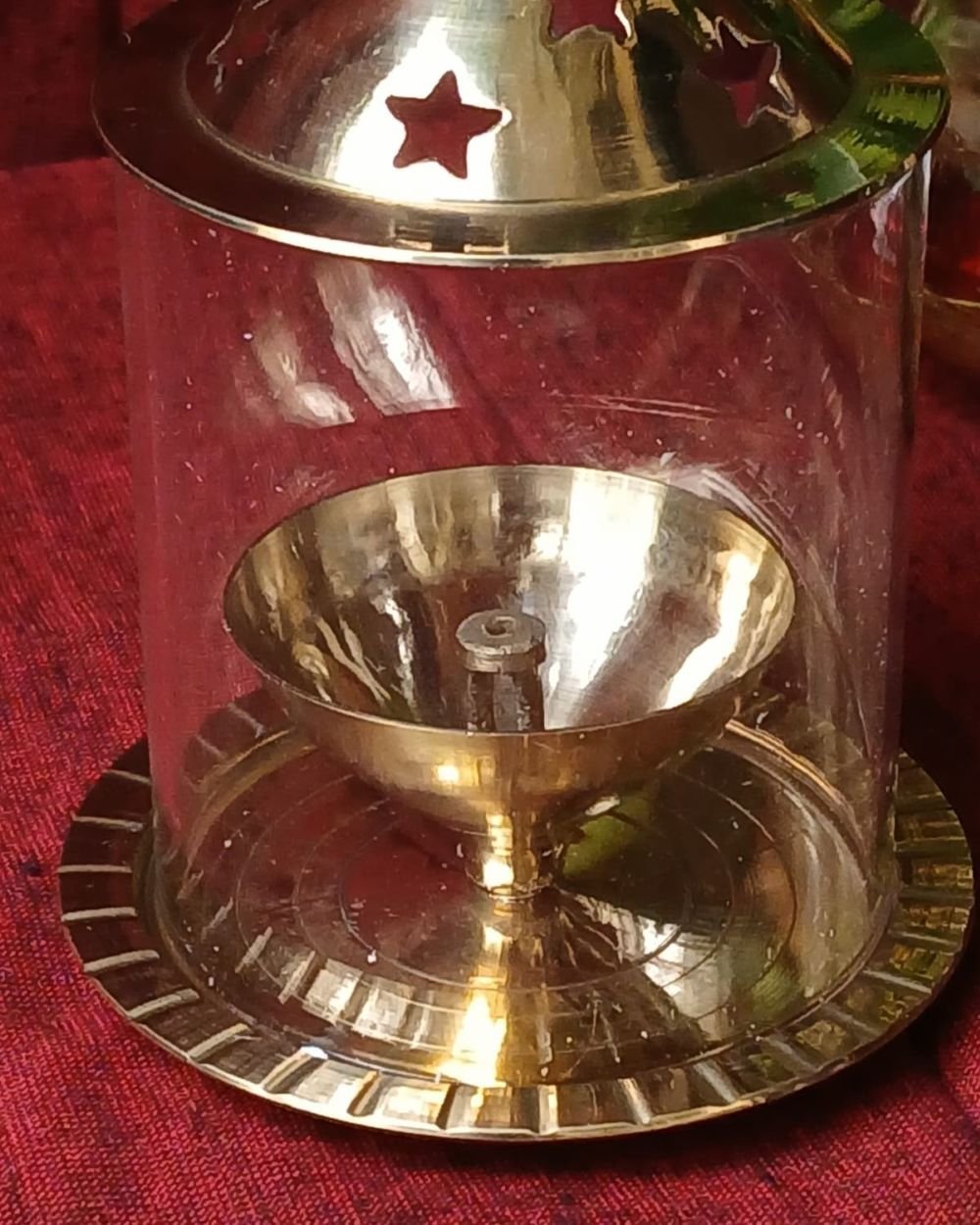 Akhand Jyot Diya from Kutch - Small -(AJDK0001) - Image 3