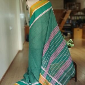 Handloom Cotton Saree from Narayanpet in Telangana – (HCSN1015)