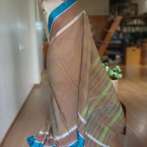 Handloom Cotton Saree from Narayanpet in Telangana – (HCSN1016)