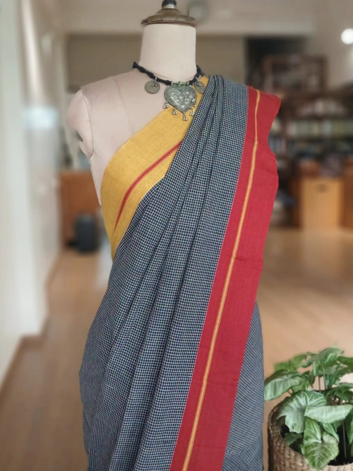 Pattedanchu Saree from Karnataka – (PATS0026) - Image 2