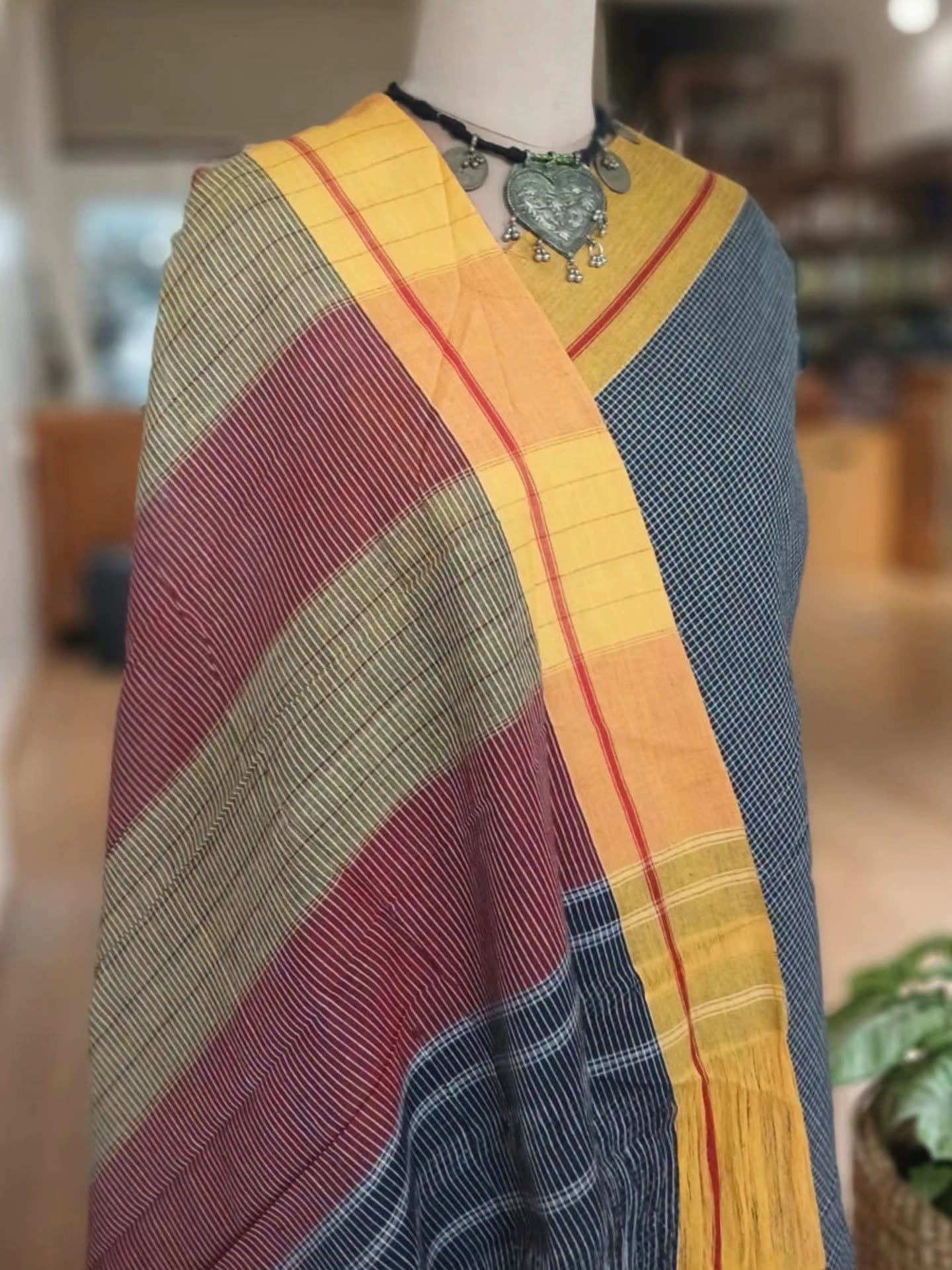 Pattedanchu Saree from Karnataka – (PATS0026) - Image 3