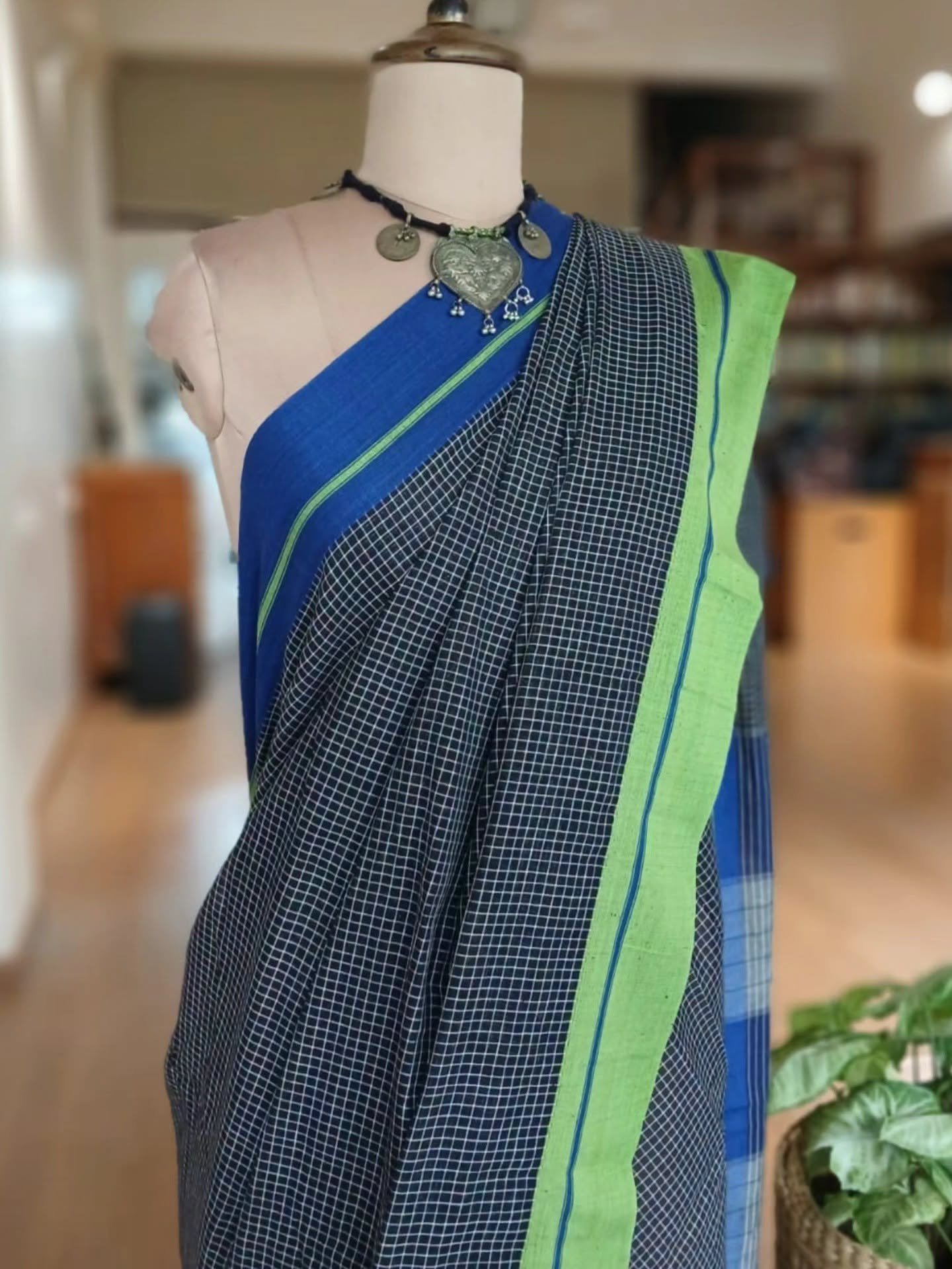 Pattedanchu Saree from Karnataka – (PATS0027) - Image 2