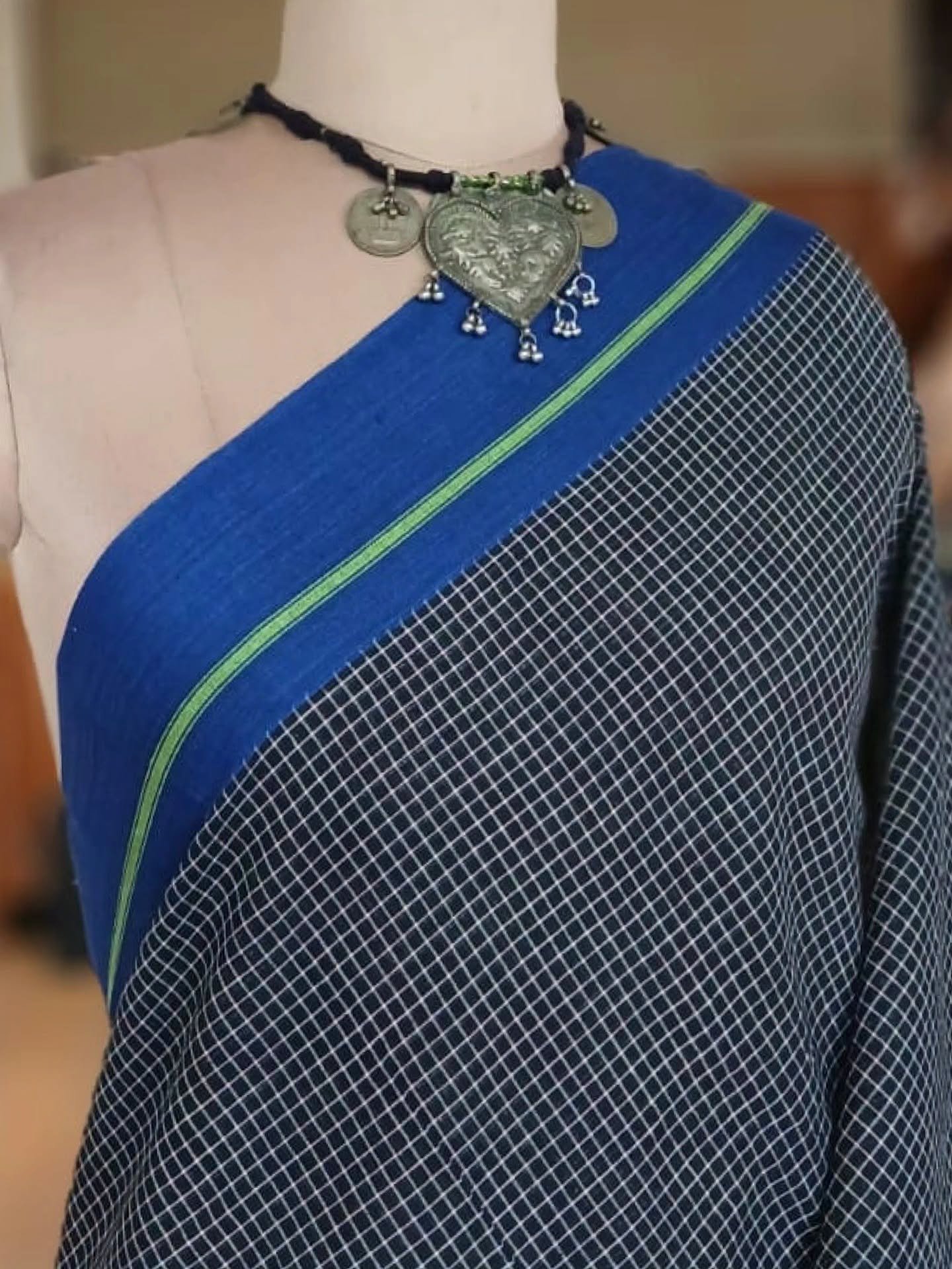 Pattedanchu Saree from Karnataka – (PATS0027) - Image 4
