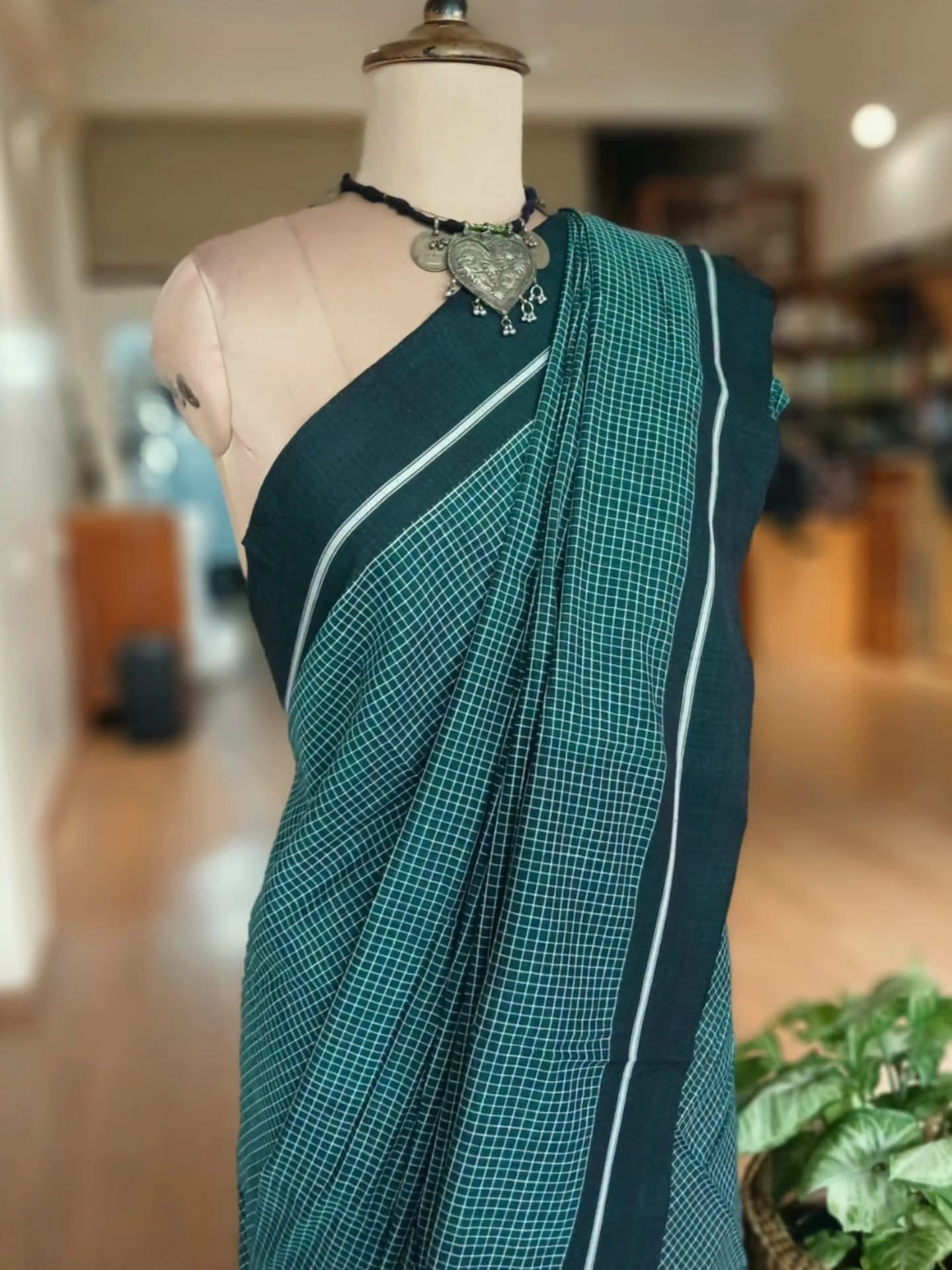 Pattedanchu Saree from Karnataka – (PATS0031) - Image 2