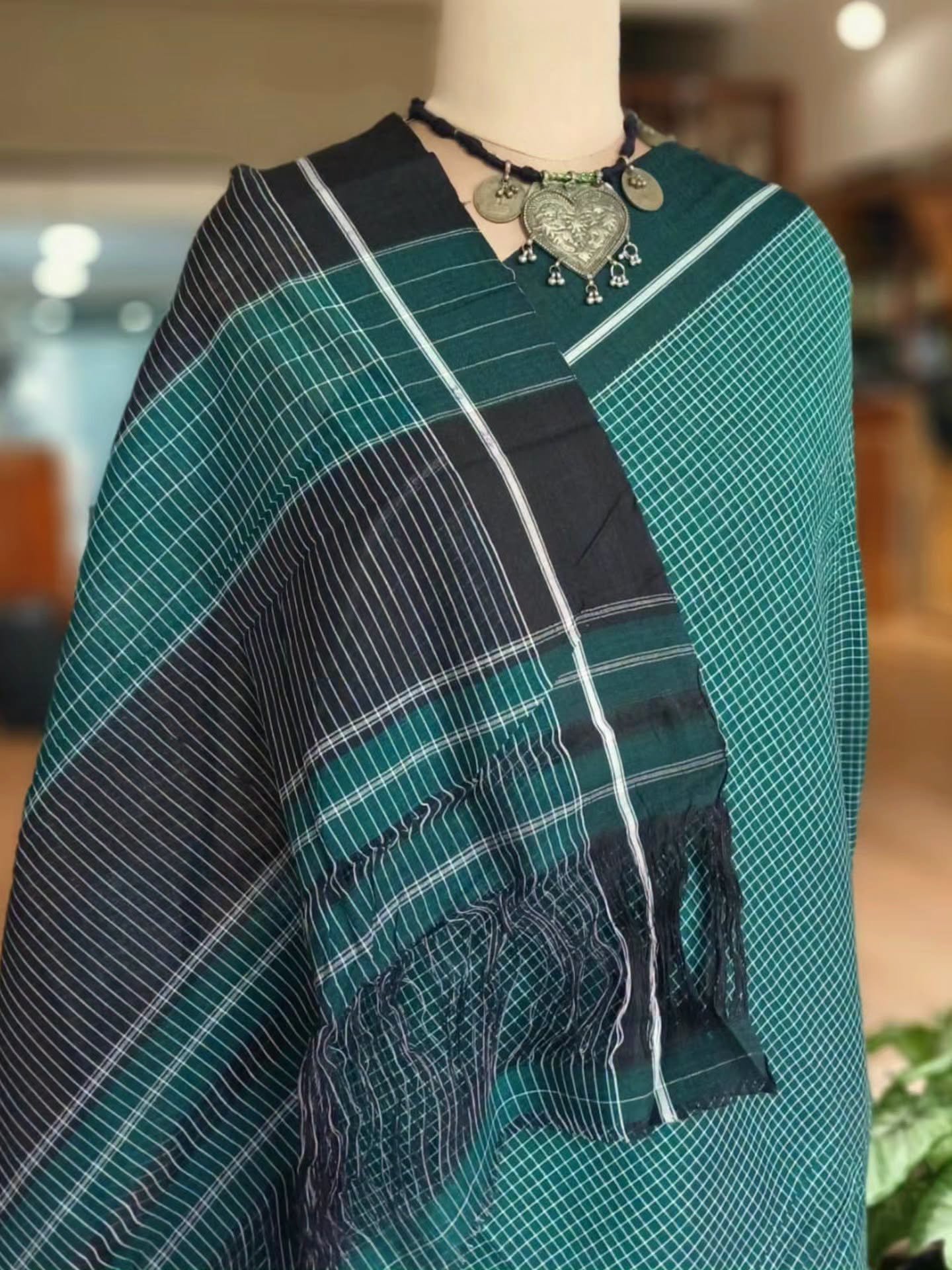 Pattedanchu Saree from Karnataka – (PATS0031) - Image 3