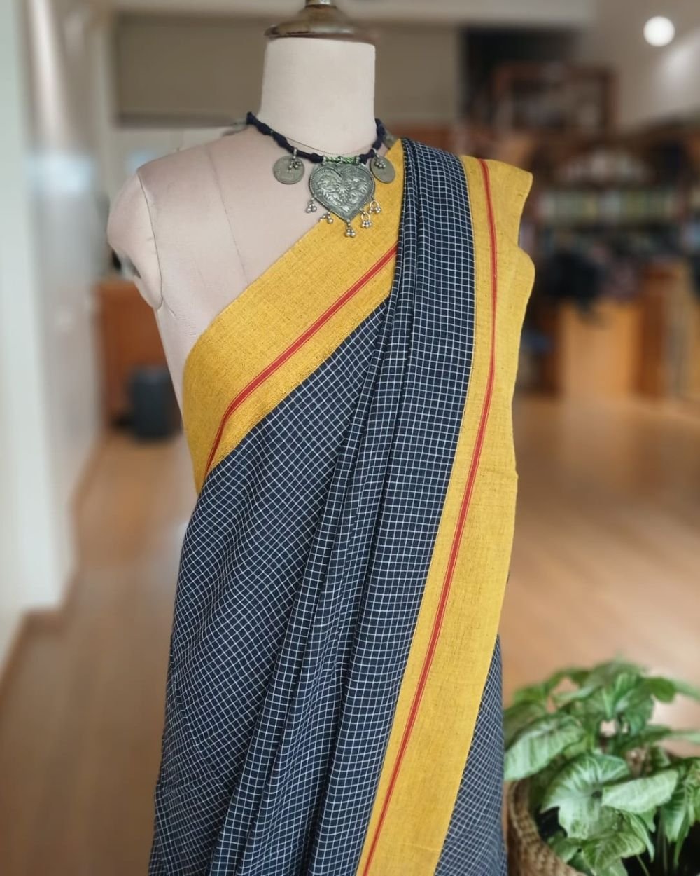 Pattedanchu Saree from Karnataka – (PATS0032) - Image 4