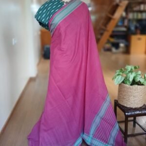 Handwoven Soft Cotton Saree from Rajahmundry – (HSCS0019)