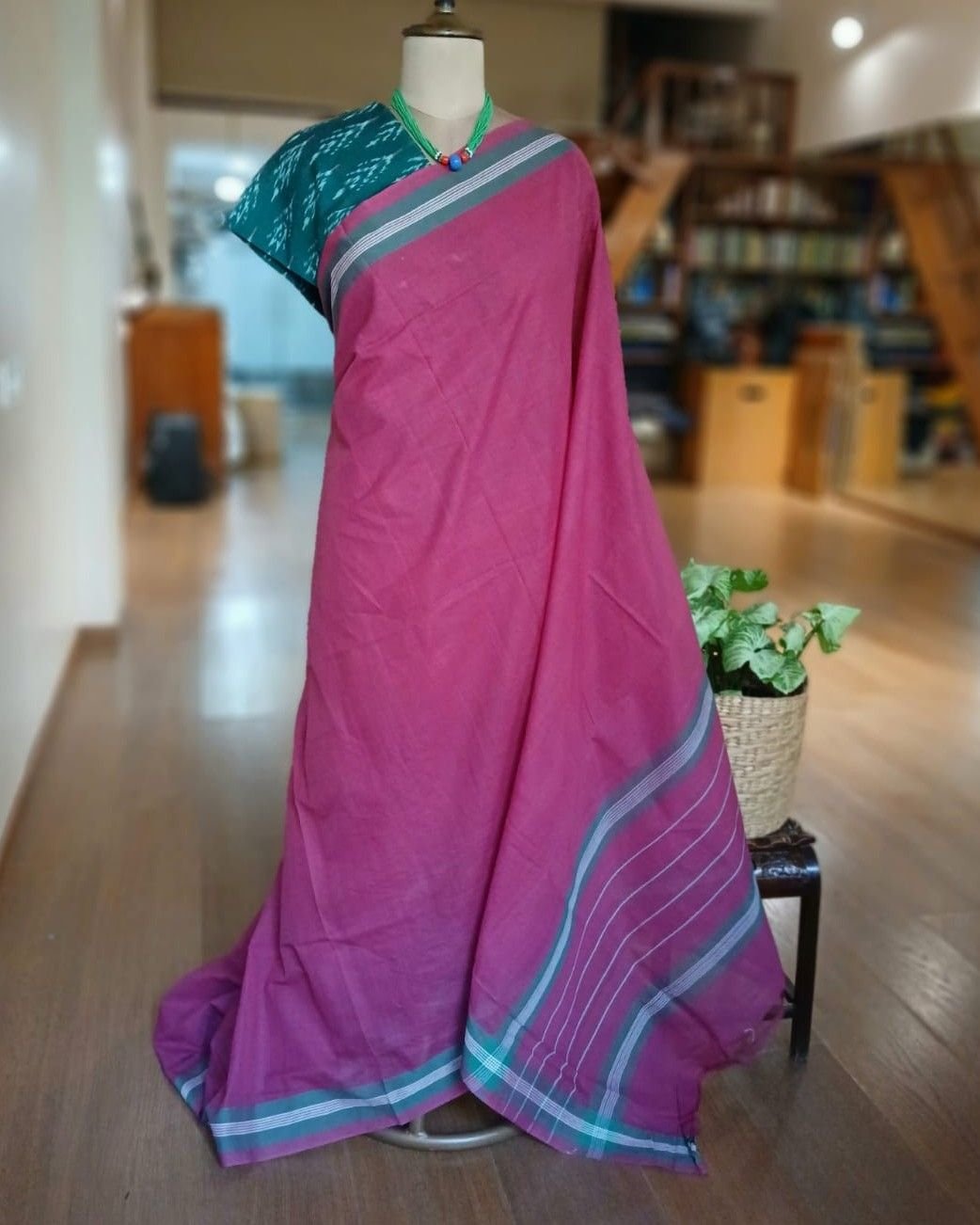 Handwoven Soft Cotton Saree from Rajahmundry – (HSCS0020)