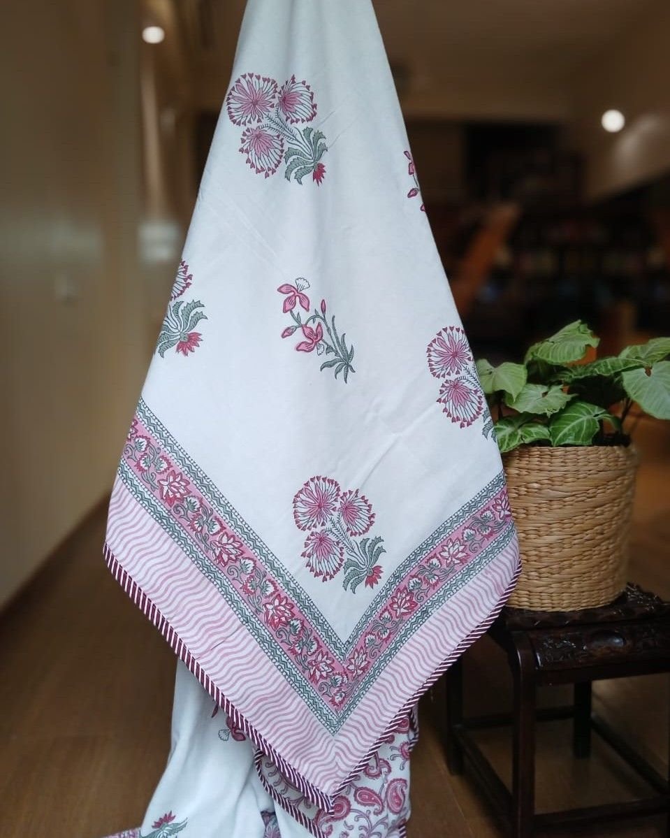 Reversible Soft Single Dohar in Mul Cotton – (MCSD1019)