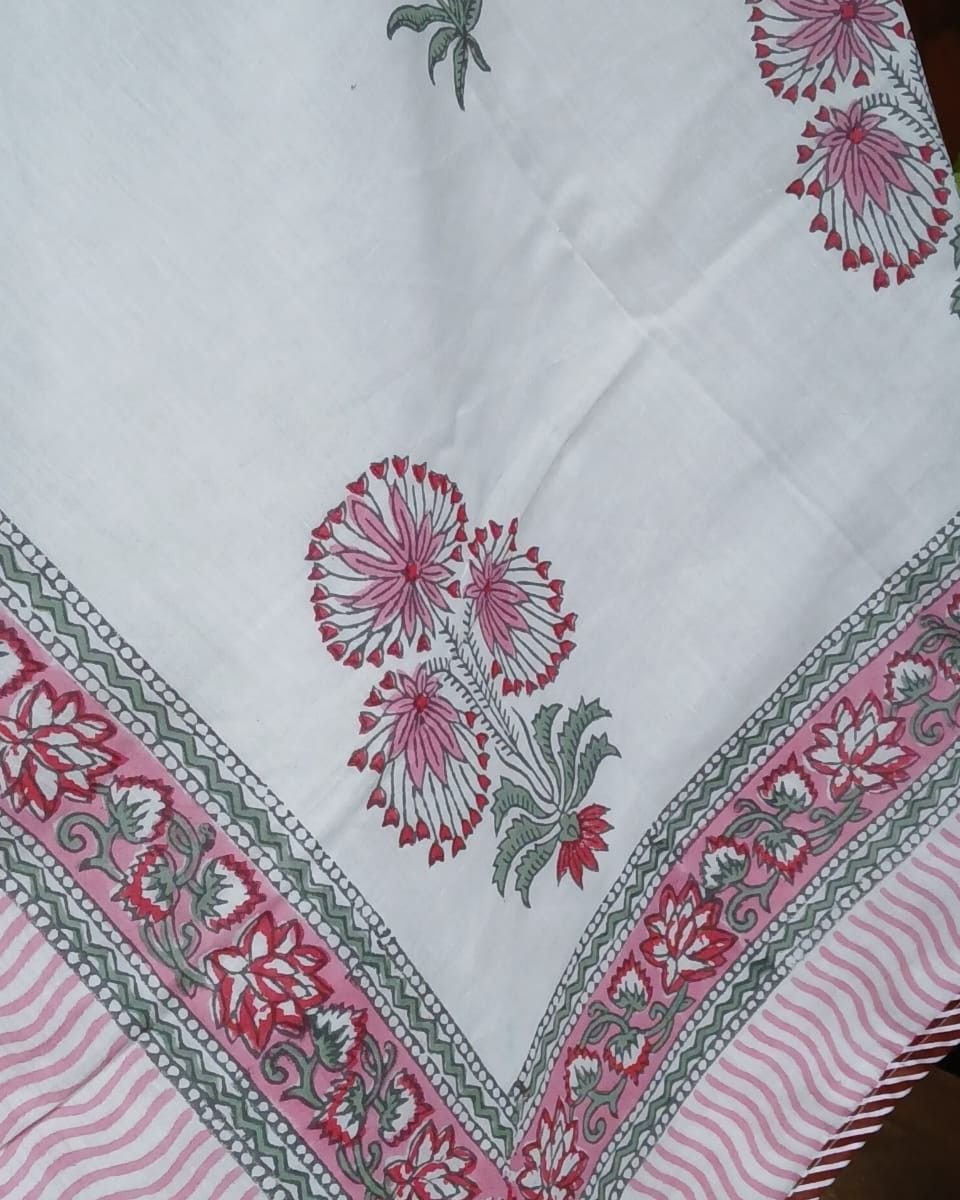 Reversible Soft Single Dohar in Mul Cotton – (MCSD1019) - Image 2