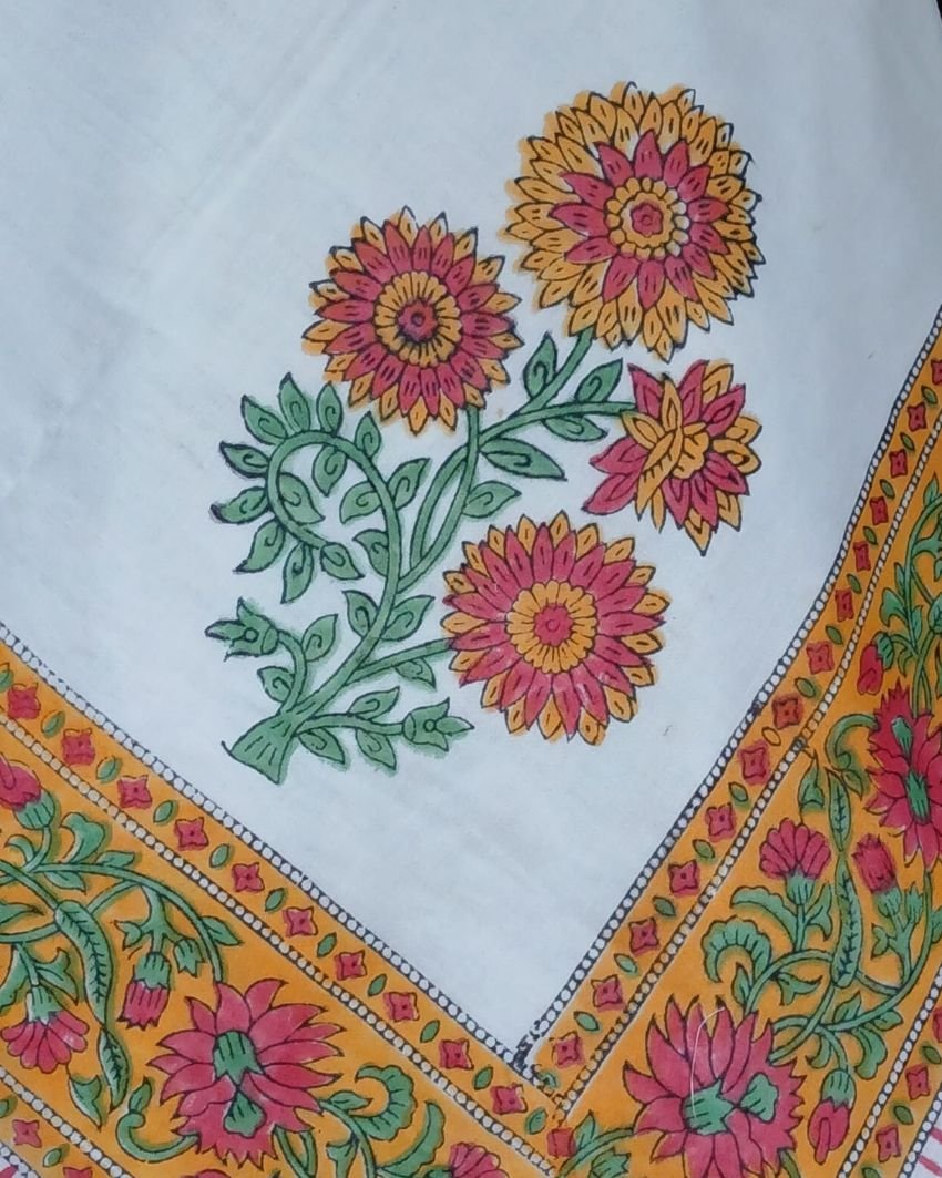 Reversible Soft Single Dohar in Mul Cotton – (MCSD1020) - Image 2