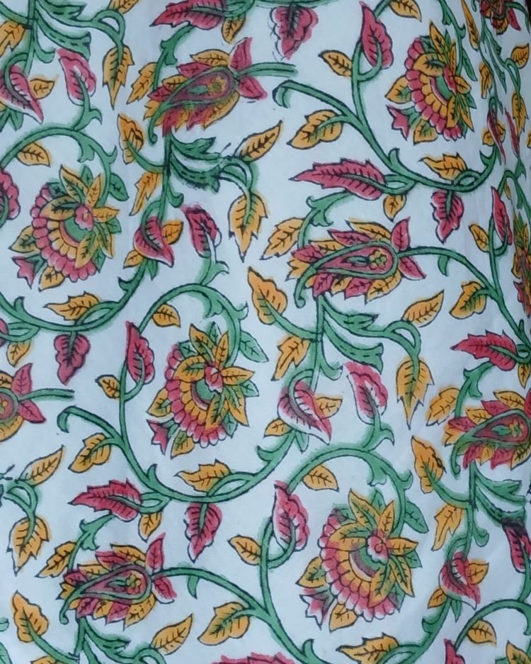 Reversible Soft Single Dohar in Mul Cotton – (MCSD1020) - Image 4