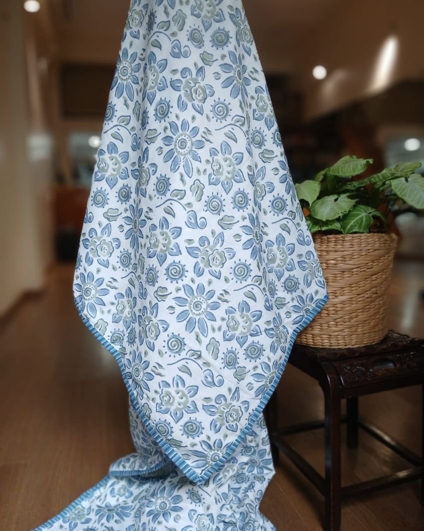 Reversible Soft Single Dohar in Mul Cotton – (MCSD1021) - Image 3