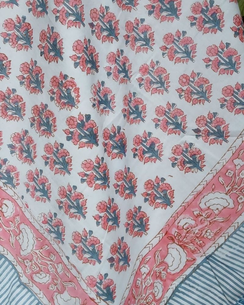 Reversible Soft Single Dohar in Mul Cotton – (MCSD1022) - Image 2