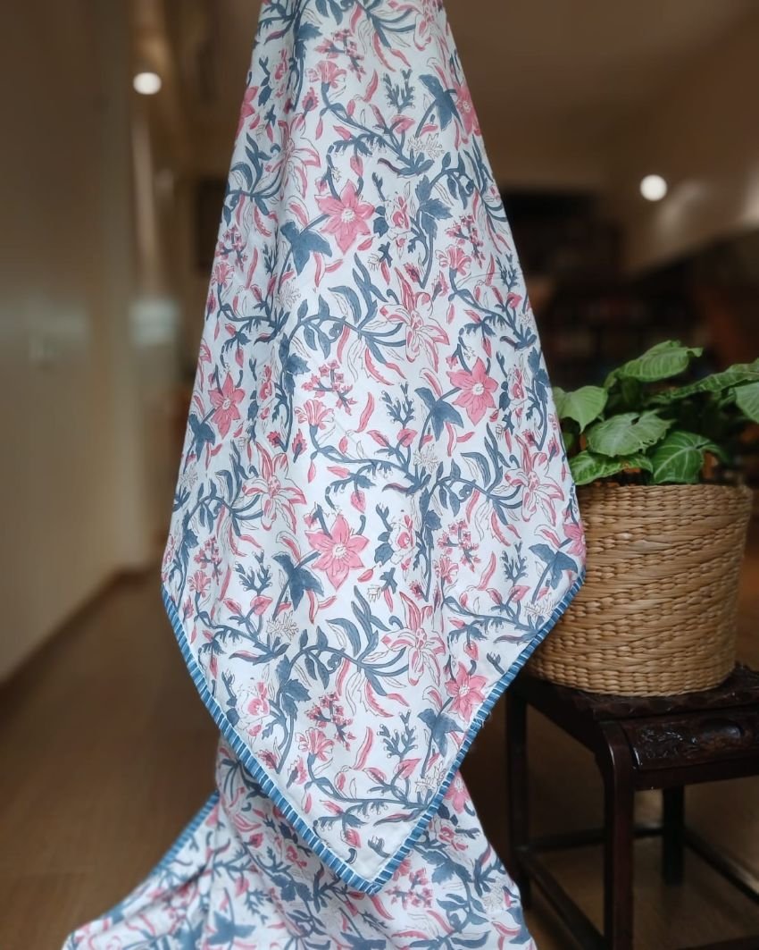 Reversible Soft Single Dohar in Mul Cotton – (MCSD1022) - Image 3