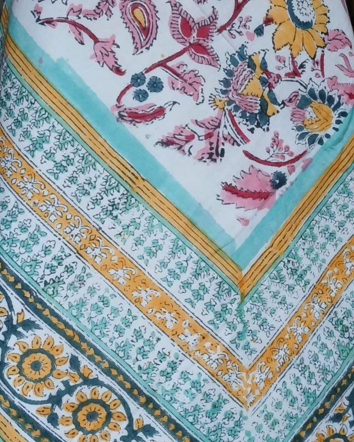 Reversible Soft Single Dohar in Mul Cotton – (MCSD1023) - Image 4