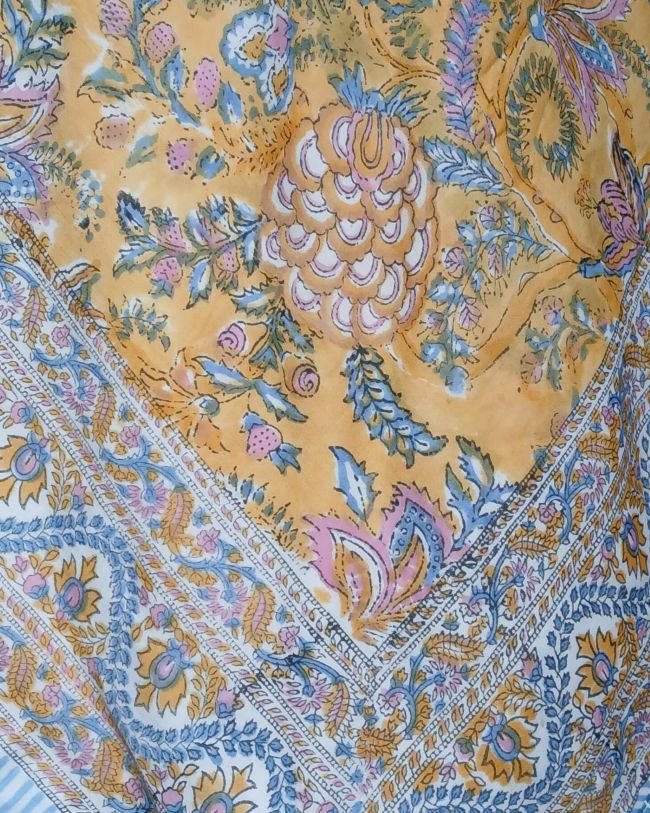 Reversible Soft Single Dohar in Mul Cotton – (MCSD1024) - Image 2
