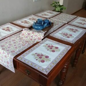 6-Seater Dining Table Set - (DINSET007)
