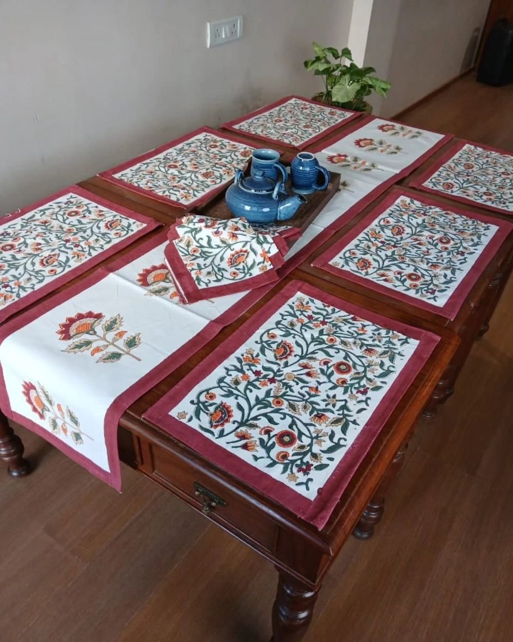 6-Seater Dining Table Set - (DINSET008)
