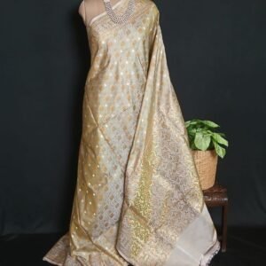 Banarasi Tehri Tanchoi Saree – (BTTJ0022)