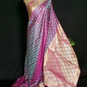 Banarasi Tanchoi Saree – (BTTJ0012)