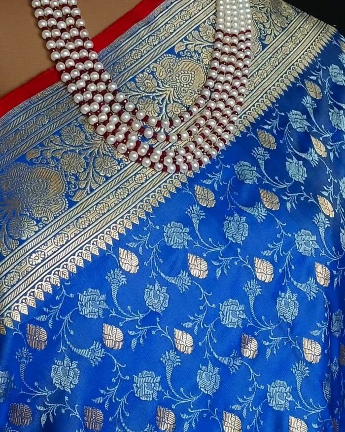 Banarasi Tanchoi Saree – (BTTJ0013) - Image 2