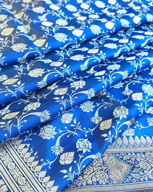 Banarasi Tanchoi Saree – (BTTJ0013) - Image 3