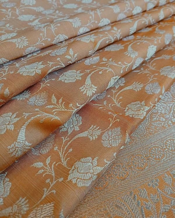 Banarasi Tanchoi Saree – (BTTJ0014) - Image 3