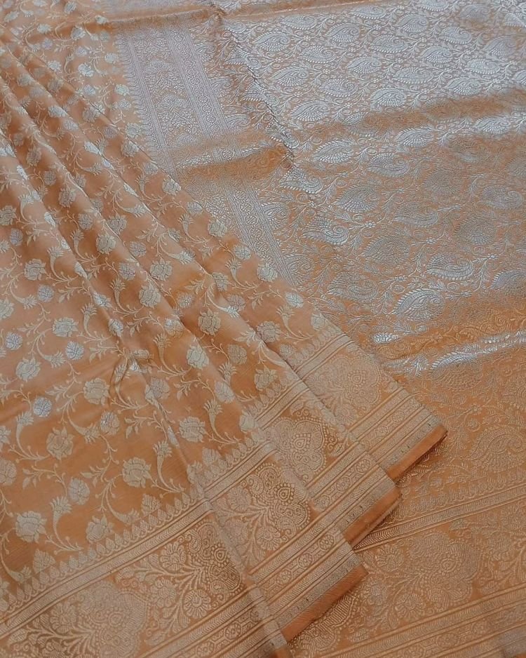 Banarasi Tanchoi Saree – (BTTJ0014) - Image 7