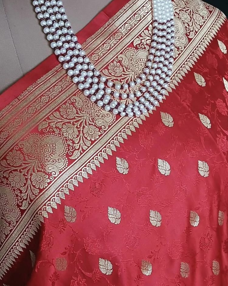Banarasi Tanchoi Saree – (BTTJ0015) - Image 2