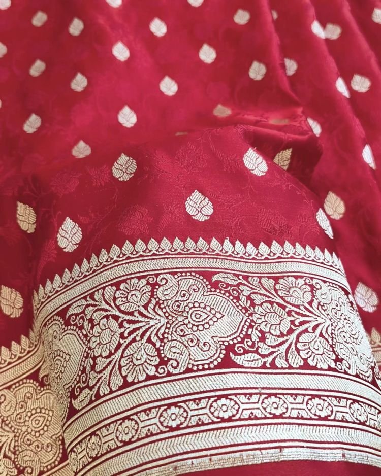 Banarasi Tanchoi Saree – (BTTJ0015) - Image 4