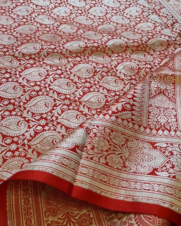 Banarasi Tanchoi Saree – (BTTJ0015) - Image 5