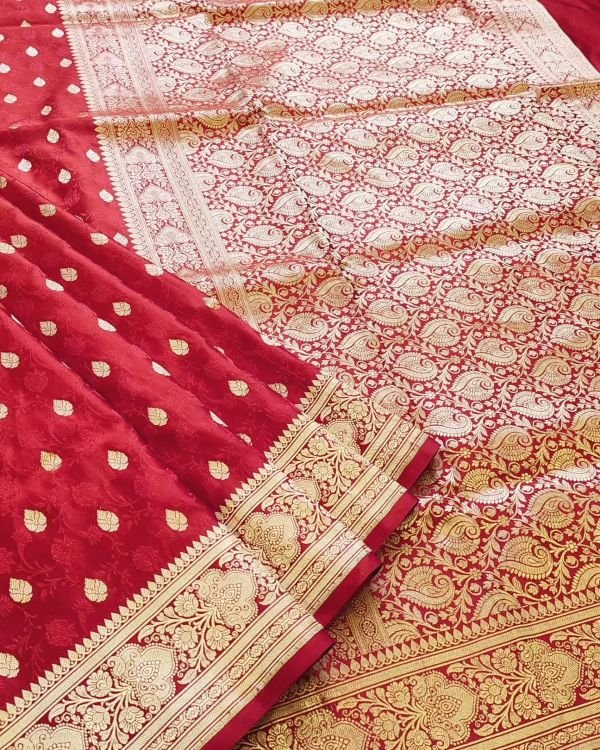 Banarasi Tanchoi Saree – (BTTJ0015) - Image 7