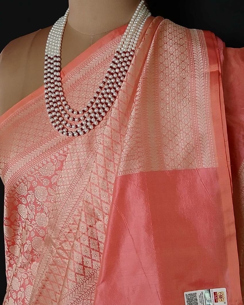 Grand Resham Banarasi in Pure Silk Saree - (RBSS0001) - Image 6
