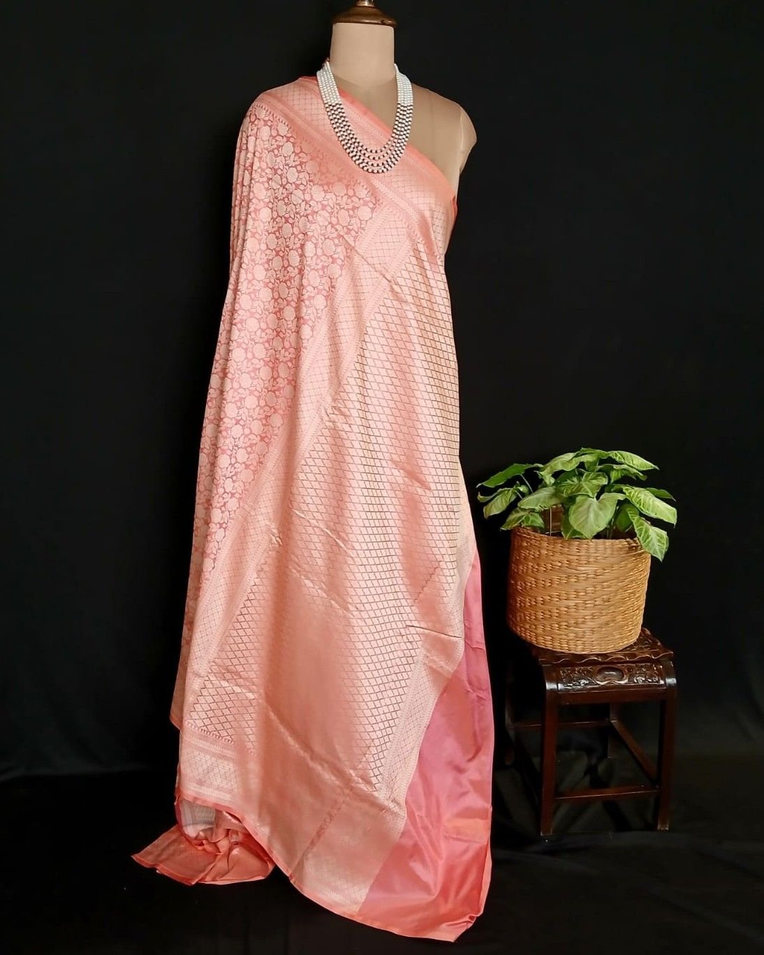 Grand Resham Banarasi in Pure Silk Saree - (RBSS0001) - Image 7