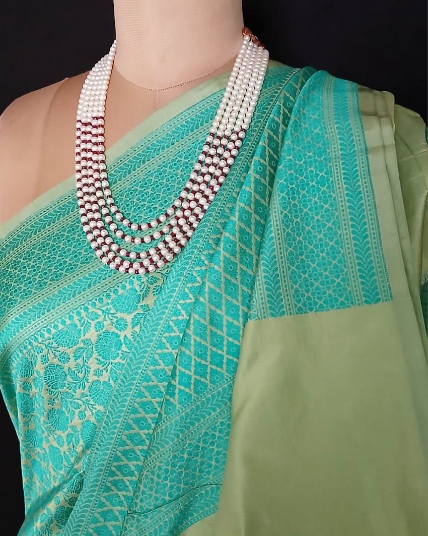 Grand Resham Banarasi in Pure Silk Saree - (RBSS0002) - Image 6