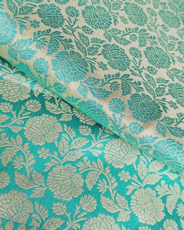 Grand Resham Banarasi in Pure Silk Saree - (RBSS0002) - Image 9