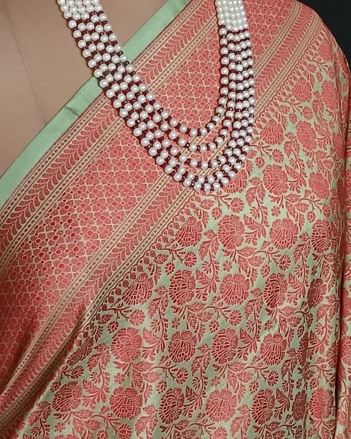 Grand Resham Banarasi in Pure Silk Saree - (RBSS0004) - Image 3