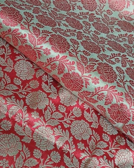 Grand Resham Banarasi in Pure Silk Saree - (RBSS0004) - Image 9