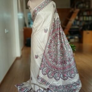 Madhubani on Tussar Silk – (MADT0061)
