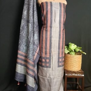 Two-Piece Salwar Sets in Pure Tussar Silk – (TPSS0001)