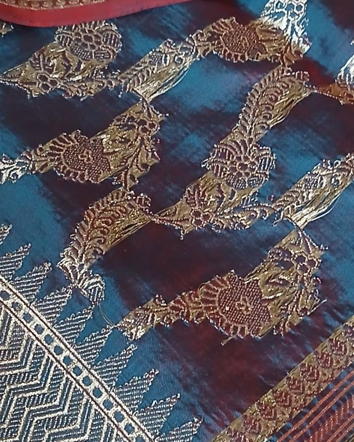 Jungla Banarasi Dupatta – (JBDT0017) - Image 8