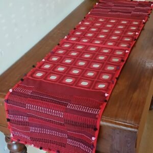 Festive Table Runner with mirrorwork – (FESTRUN008)