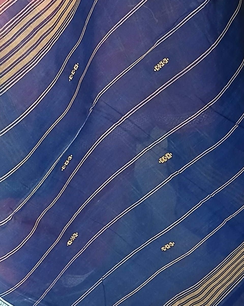 Beautiful Cotton Saree Handwoven in Machilipatnam (Bandar Saree) - (BSCC0002) - Image 4