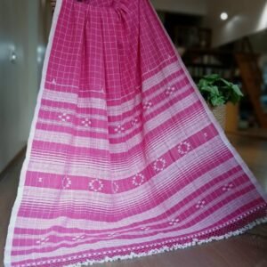 Bhujodi Saree Handwoven in Kala Cotton – (BHUJ1120)