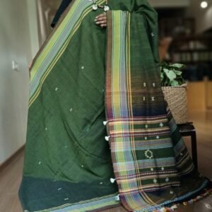 Bhujodi Saree Handwoven in Soft Cotton – (BHUJ1119)