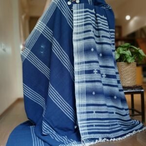 Bhujodi Saree Handwoven in Kala Cotton – (BHUJ1121)