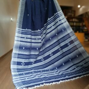 Bhujodi Saree Handwoven in Kala Cotton – (BHUJ1132)